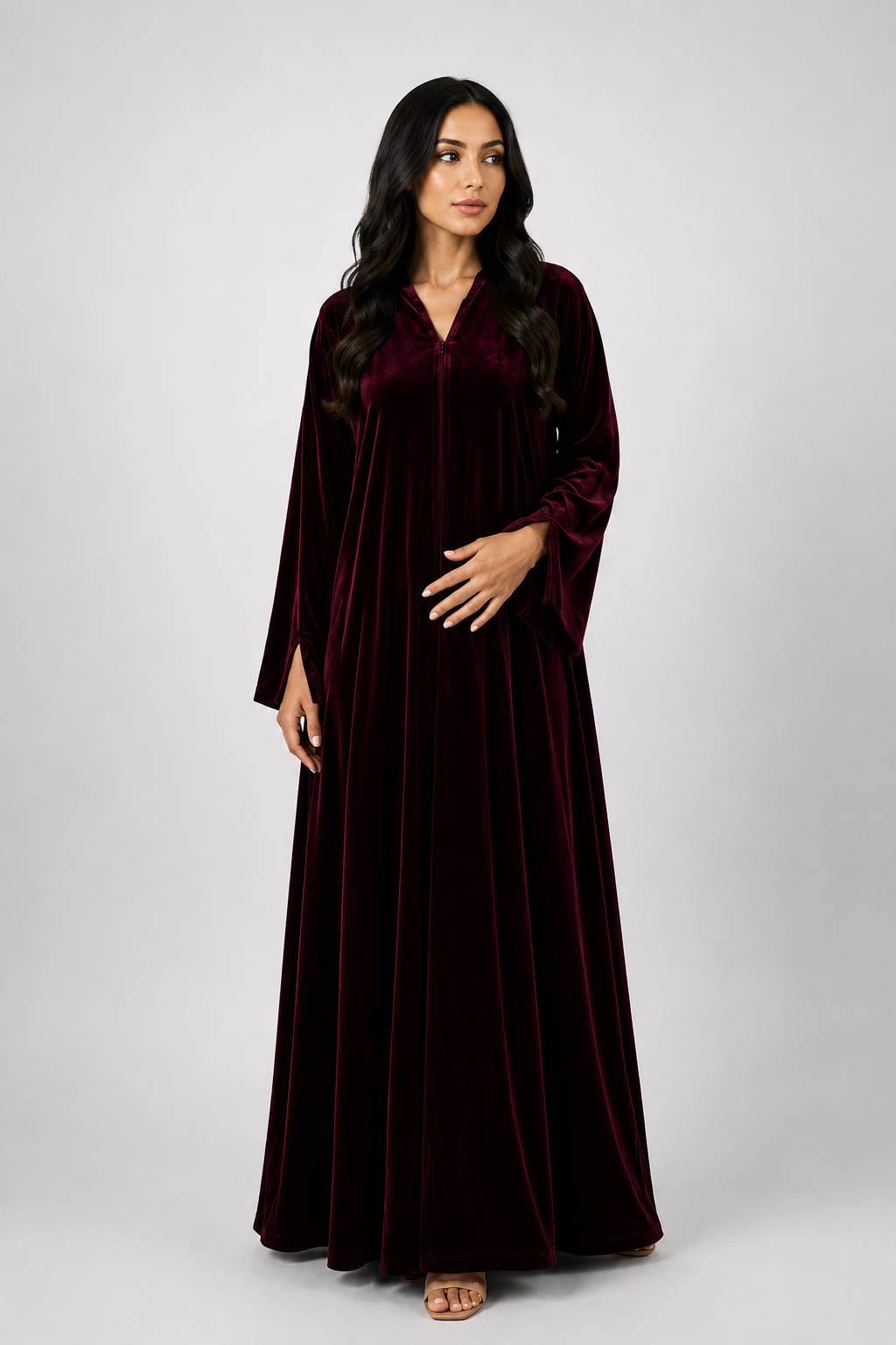 JAMILA BURGUNDY