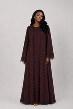 LOUJAIN AUBERGINE BROWN