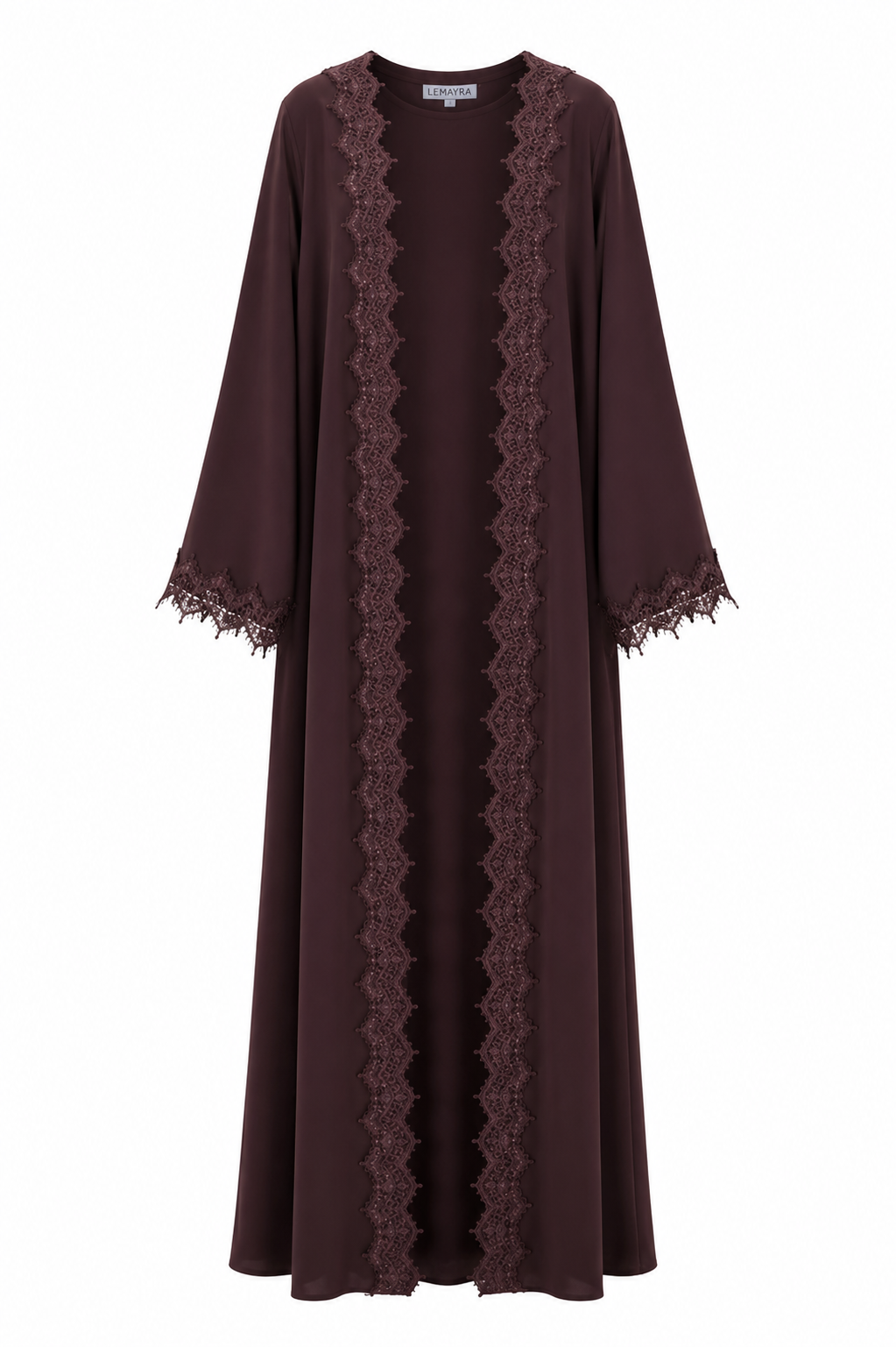LOUJAIN AUBERGINE BROWN