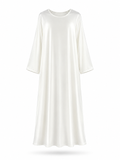 SATIN UNDERDRESS WHITE